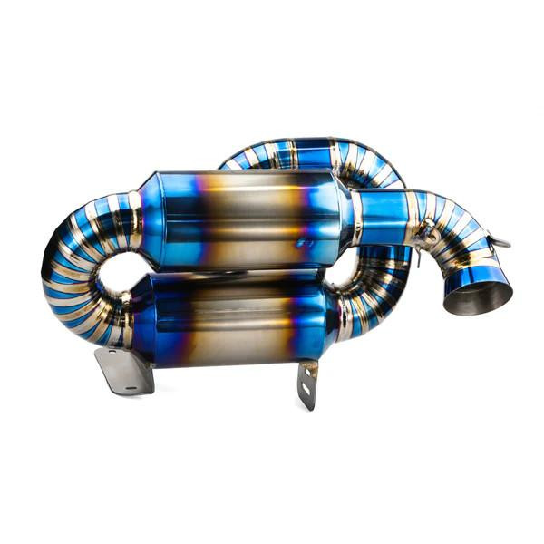 RPM Powersports Can-Am Maverick R Full TITANIUM 3" Sport Muffler - Slip On Sport Exhaust